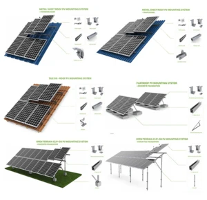 Eco-friendly solar energy product 5kw solar power system on grid for sale