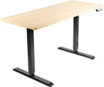 Economic Single Motor Uplift Height Adjustable Study Table Sit Stand Electric Lifting Office Desk White