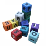 Educational Soft Play puzzle Toy PU Foam Building Blocks for learning
