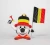 Import EK 2020 Belgium football hat football fans cap with soccer ball on the top from China
