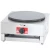 Import Electric crepe maker Stainless Steel Automatic Crepe Making Machine Crepes 2 paltes Pancake Machine from China