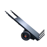 electric flat  two-wheeled pull brick car  used for Construction goods project site Hand Pusher car and block pull brick car
