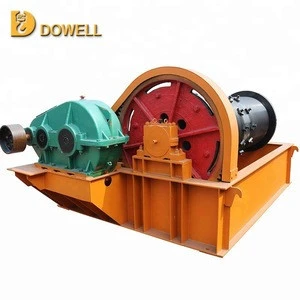 Electric long cable line pull winch