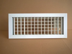 Electric Power Driven Double Delfection Fresh Air Supply Grille