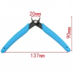 Electrical Wire Cable Cutters Cutting Side Snips Flush Pliers Nipper Anti-slip Rubber Mini Diagonal Pliers Hand Tools
