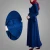 Import Elegant Maxi Party Muslim Dress High Quality Dark Blue Islamic Clothing Beautiful Beaded And Layers Dubai Abaya Nice Jilbab from China