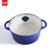 Enameled Cast Iron Cookware Dutch Oven Classic Enamel Cookware with Self Basting Lid