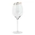 engraved stemless double wall drinking glass holder crystal champagne flutes cup manufacturers slanted goblet red wine glasses