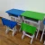 Environment protection plastic study table and chair set for kids