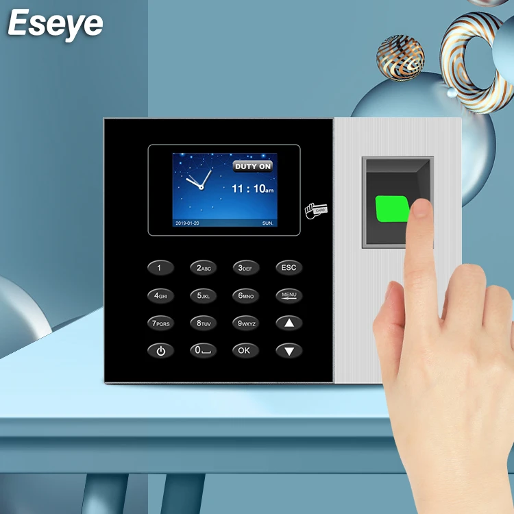 Eseye Biometric Attendance System USB Fingerprint Reader Time Clock Employee attendance machine