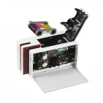 evolis priamcy dual side photo ID card printer USB Ethernet port CR80 10-50 mil