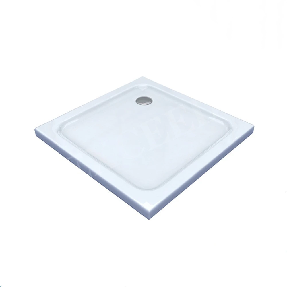 EXCEED customized 900*900mm acrylic shower tray