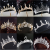 Import excellent new style bride tiara crown queen miss rhinestone alloy bridal tiara from China