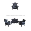 Exclusive Best Selling Frame Black And Fabric Black Sofa Furniture For Home Furniture And Living Room Sofas