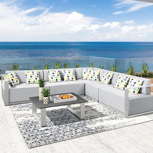 Extreme Comfort Sectional Modular Modern Garden Sofa Set Furniture For Hotel
