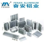 Extrusion aluminum 6063 T5 profile / led aluminum circular extrusion heat sink/aluminum profile for heat sink