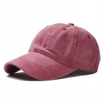 Factory custom washed baseball cap  embroidered logo cap and hat  custom, outdoor sun hat