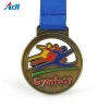 Factory custom your logo gymfest sports antique metal medals