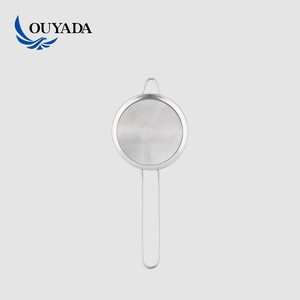 Factory Direct 4 cm 18/10 large stainless steel mesh strainer colander
