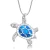 Import Factory Direct Price Animal Oil Painting Personalised White Copper Turtle Necklace from China