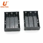 Factory Direct Sale 3 Cell Li-ion 18650 3.7V lithium battery holder with PC pins