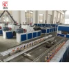 Factory direct sale hdpe wpc pvc profile exreusion making machine production line
