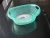 Factory direct sale plastic colander strong sieve with handle