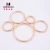 Import Factory hot selling Custom Handbag Accessories Antique Brass Nickel Plated Metal Circular Round Ring from China