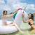 Factory Non-toxic EU approved Inflatable Rider Water Animal Unicorn Float