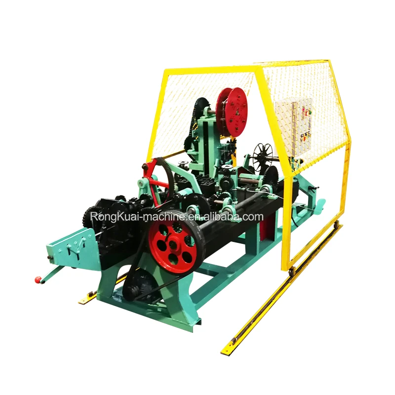 Factory outlet high speed automatic CNC galvanized steel stainless barbed wire fence making machine with China best price
