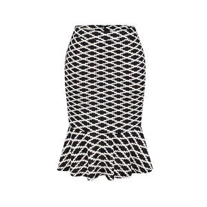 Factory Price Amazon Hot Sales Fashion Floral High Waist Women Pencil Skirt