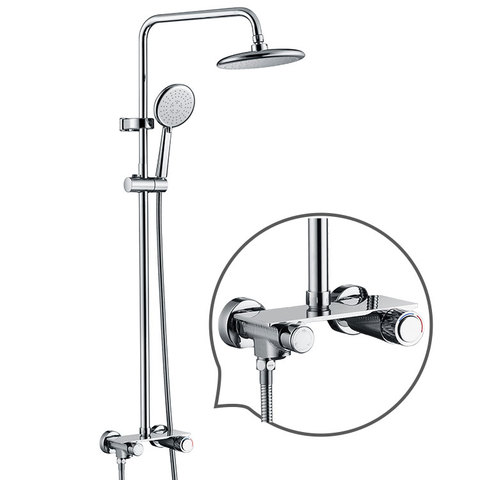 Buy Factory Price Shower Column Bathroom Thermostatic Shower Sets Bath ...