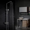 Factory Price Shower Faucet Dual Handle Shower Set With Shower Head