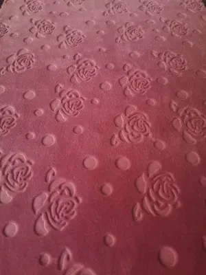 Factory Price Super Soft New Style Popular 3D Cutting/Embossed and Solid Supersoft with Stretch Fleece Fabric Velvet Chinese