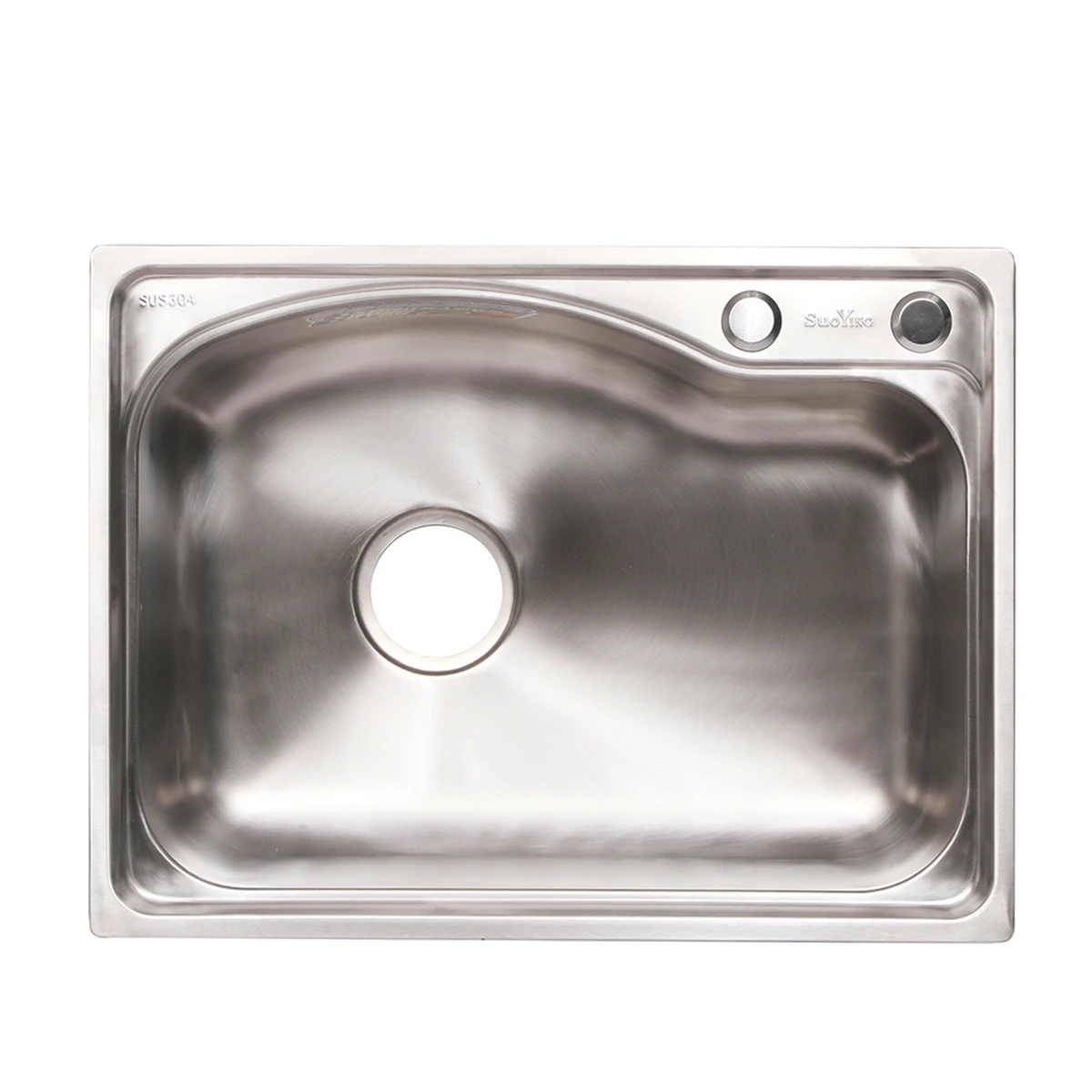 Factory Price Wholesale Commercial Kitchen Single Bowl  Stainless Steel Sinks