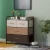 Import Factory Price Wooden Modern Dresser MDF with Mirror Storage Drawer Table Dresser from China