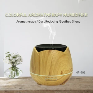 Factory Supplier 400ml Ultrasonic Humidifier Aroma Humidifier Indoor Household 7color night light Air Aromatherapy Mist Machine