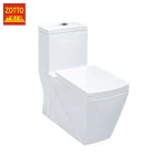 Factory supply square p-trap/s-trap washdown bathroom one piece bowl wc chinese toilet in cheap price