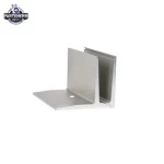 Factory Wholesale Price Side Fixed F Type Aluminium Base Channel For Glass Balustrades