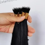 Factory wholesale remy human hair prebonded hair extension itip/utip/vtip/flat tip/nano ring hair extensions