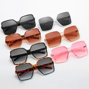 Factory Wholesale Shades UV400 Vintage Oversized Sunglasses 2020 Luxury Big Frame Sun Glasses