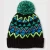 Import Fashion cheap custom factory made knitted beanie winter hats with pom poms from China
