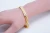 Import Fashion Gold/ Rose Gold Plated Brass/ Copper Middle East Arab Zircon Women Bracelet from China