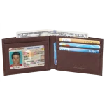 Fashion Mens Wallet leather clip, Best selling custom wallet genuine leather, money clip rfid