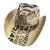 Import Fashion Party Favors Gift Leather Band American USA Straw Hard Hats Chapeau Cowboy from China