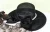 Import Fashionable ladies party hat, cheap sun visor hat,wide brim black hats from China