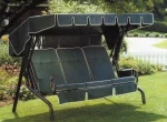 Fashionable Lesiure Hanging Three Seats Rocking Swing Garden Chair