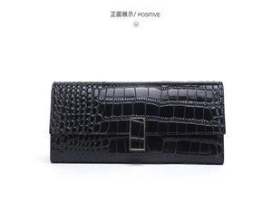 Fashional Women Wallet Lady Long Wallets Purse Alligator clutch wallet