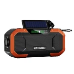 fcc/ce/Rohs Japanese design Best Emergency Solar power bank Hand Crank Dynamo Am Fm Radio