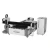 Fiber Laser Cutting Machine 1000 watt CNC Sheet Metal Tube Laser Cutter Fiber
